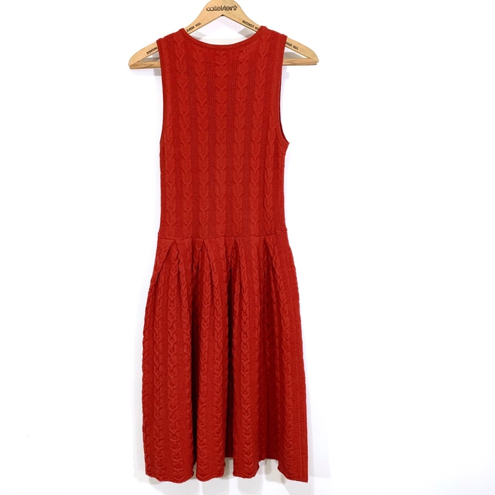 Far Away From Close Red Sweater Dress - Picture 5 of 6